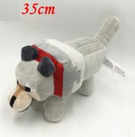 Minecraft Wolf Stuffed Plush Toys Doll Iron Golem Zombie Enderman Ocelot Pig Ender Dragon Model Kid Game Fans Birthday Gift Toy