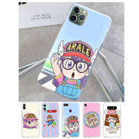 T-73 Dr. Slump Arale โปร่งใส อ่อนนุ่ม ซิลิโคน TPU เคสโทรศัพท์ หรับ iPhone 13 14 G9 Moto 12 G8 Play Mini SE Power Max Plus Pro