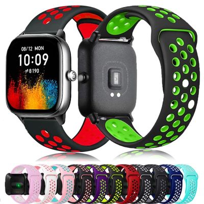 lipika Bracelet for Amazfit GTS/2/2e/GTS2 Mini/GTR 42mm/47mm/GTR2/2e/stratos 2/3 20mm Sport Silicone Watch band Amazfit bip 22mm strap