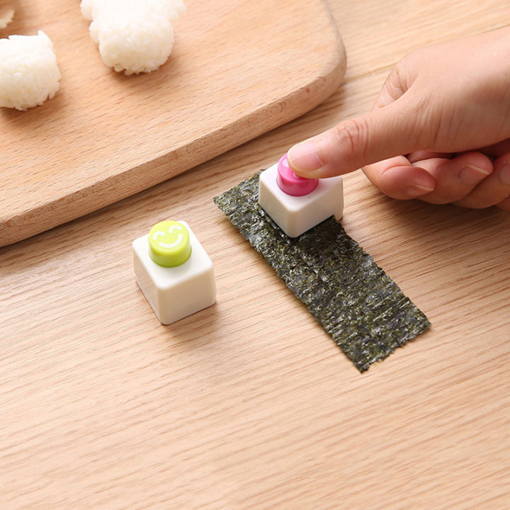 yizhuoliang-แม่พิมพ์ทำซูชิสำหรับเด็ก1ชุดแม่พิมพ์ทำซูชิแบบทำมือสำหรับเด็กหมีอุปกรณ์ทำซูชิแบบทำมืออุปกรณ์ในครัว