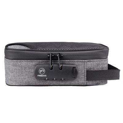 M&amp;H Smell Proof Carbon Lined Carry stash Bag with Lock Discreet Secure Case