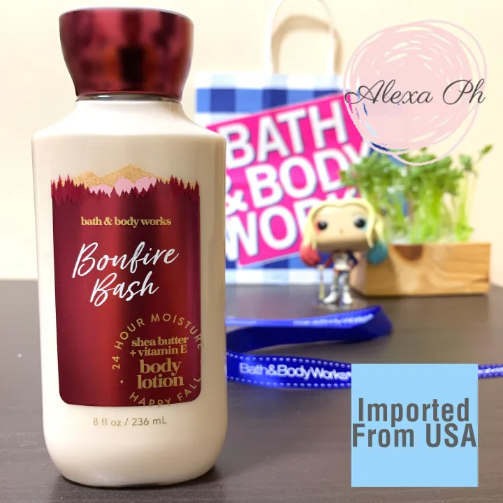 Bath and Body Works, BONFIRE BASH, Body Lotion (236 ml) Lazada PH