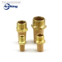 ♛✻□ Pneumatic brass muffler convex head BSL M5 1/8 quot; 1/4 quot; 3/8 quot; 1/2 quot; fittings eliminate noise air valve connector copper noise