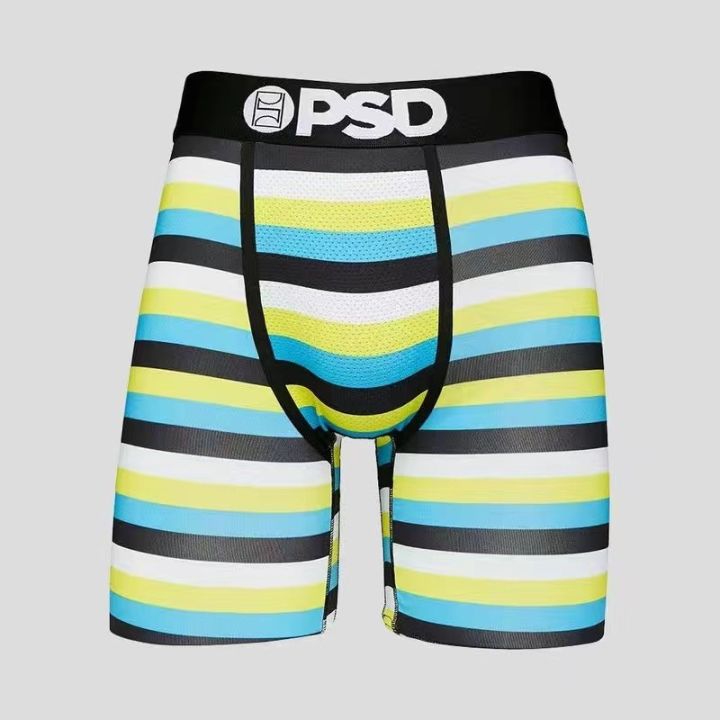 psd-mens-boxer-ice-silk-underwear-oversized-waist-psd-logo-longer-style-elastic-non-trace-antibacterial-underwear-unisex-running-cycling-shorts-cool-underpants