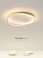 Bedroom lamp led ceiling lamp simple modern atmosphere Nordic ins style living room study room lamp round master bedroom lamp Bulbs  LEDs  HIDs