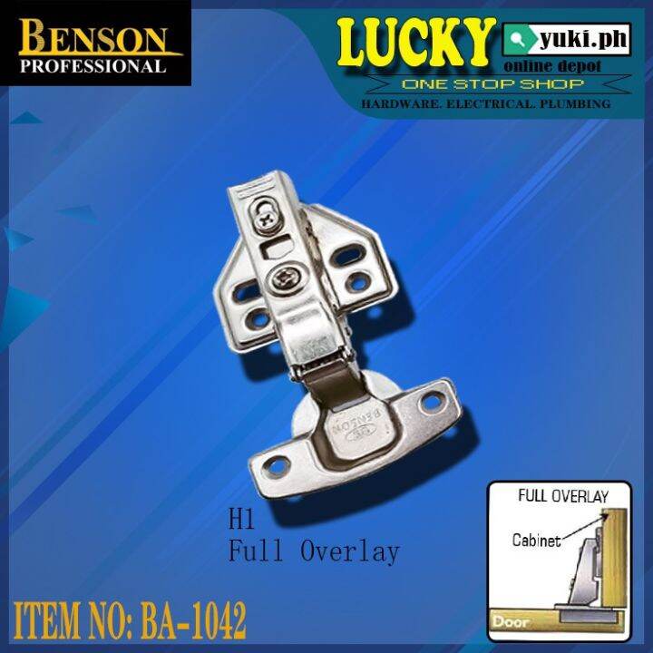 V}vHydraulic Soft Close Concealed Hinges 1, 2, 3 BA1042 ( Sold Per