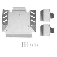 Stainless Steel Metal Chassis Armor Axle Protector Skid Plate for AXIAL RBX10 Ryft 1/10 RC Crawler Car Upgrade Parts