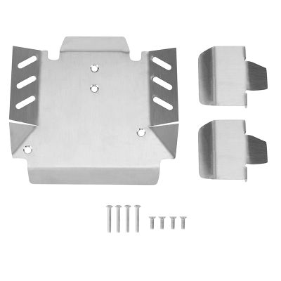 Stainless Steel Metal Chassis Armor Axle Protector Skid Plate for AXIAL RBX10 Ryft 1/10 RC Crawler Car Upgrade Parts