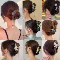 A variety of fashion hairpins Korean version adult butterfly headwear new blue fishtail metal hair accessories accessories for girls