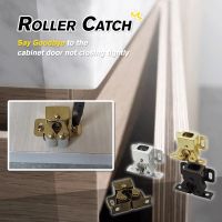 【LZ】 1Pcs Double Ball Roller Catches Cupboard Cabinet Door Latch Locks Hardware Tool Copper Double Roller Catch