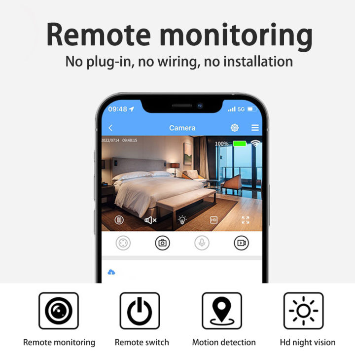 4k-hd-wifi-170กล้องจิ๋ว-เลนส์มุมกว้างไร้สายความปลอดภัยในบ้านกล้องรองรับรีโมท128g-การ์ดความจำการตรวจสอบวิดีโอเครื่องบันทึกเสียง