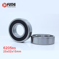 6205RS Bearing ABEC-3 (2 PCS) 25x52x15 mm Deep Groove 6205-2RS Ball Bearings 6205RZ 180205 RZ RS 6205 2RS EMQ Quality