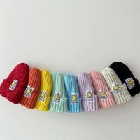 【YD】 Knitted Kids Beanie Cap Infant Newborn Baby Knit Hat Children Cartoon Boys And Warm 0-6 Years