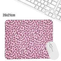 （A LOVABLE） PinkPrint Non SlipPadDesk Mat อุปกรณ์เสริมเดสก์ท็อป RubberDesk OrganizerGames Pad