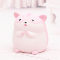 Off-white ForestCreative Cute Hamster Cartoon Cute Vinyl Piggy Bank Saving Pot Gift Ornaments