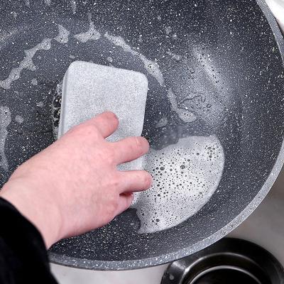 Sponge Dishwashing Sponge Block Magic Sponge Waist Sponge Dish Washing Soap Brush Type B5R7