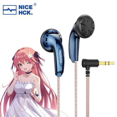 ZZOOI NiceHCK YD30 ABS Shell 3.5mm Microphone Headset 15.4mm Composite Dynamic Earbud Bass Music Sport HIFI Earphone MX500 B70 EB2S