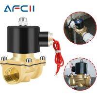 【hot】¤◐▤  Electric Solenoid 1/4  3/8  1/2  3/4  1  DN8/10/15/20/25/50 Closed Pneumatic for Air 12V 24V 220V