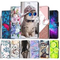 Flip Leather Case For Realme C15 Phone Case Bumper Card Holder Wallet Book Cover For Realme C15 c 15 RMX2180 6.5 inch Cases Bag