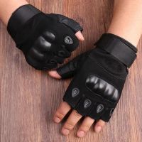 2023☋∏♈ Outdoor Tactical Half Finger Cycling Gloves Military Men Gloves Women Sports Shooting Hunting Motorcycle Bike Glove Accessories