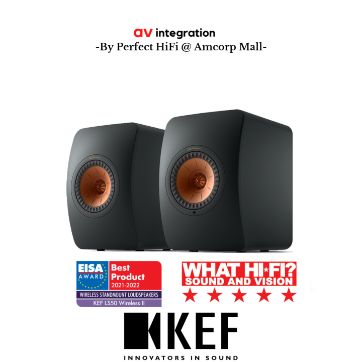 KEF LS50 Meta Bookshelf Speaker 1 Pair ( F.O.C Structure 142 awg