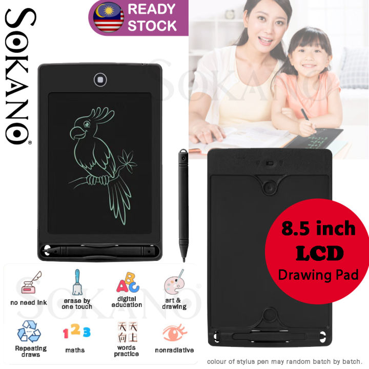 Colorful LCD Writing Tablet Electronic Touch Drawing Board Gift for Kids