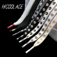 2022 New 47 quot;/55 quot;/63 quot; Printed Shoelaces Flat Wide Shoelace 8MM PEACEMINUSONE Shoe Laces for Print Air Force 1 G-Dragon Shoelaces