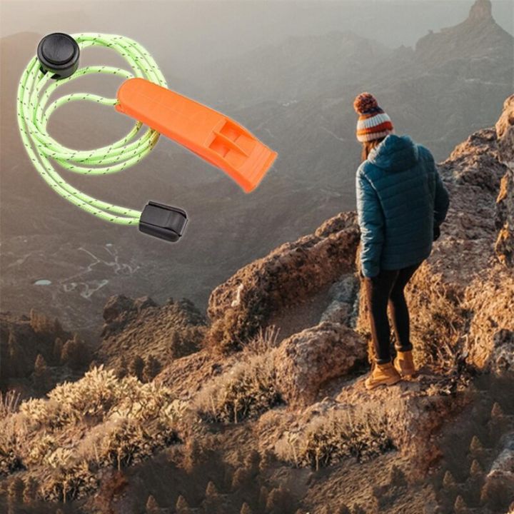portable-sports-outdoor-double-pipe-whistle-camping-hiking-survival-rescue-emergency-loud-whistle-with-tail-rope-survival-kits