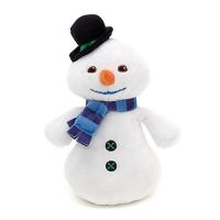 Doctor Toy Cute Kawaii Chilly Snowman Beanbag Plush Doll Stuffed Toy 20cm Baby Kids Toys for Children Girls Gifts