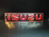 ครอบโลโก้ตัวหนังสือ ISUZUสำห D-MAX 2020