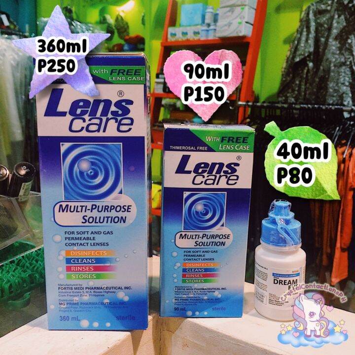 Multipurpose Contact Lens Solution Lazada PH