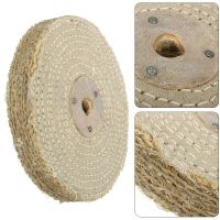 150x20mm 6 Sisal Cloth Buffing Wheel For Stainless Steel Metal Polishing Tool