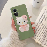 เคสโทรศัพท์สำหรับ OPPO Reno 10 5G พร้อม Oppo Reno ปลอกอ่อนกระจกลายการ์ตูนเด็กผู้หญิงน่ารัก10/Reno 10 Pro / Reno10 Pro + 2023ซิลิโคนกันกระแทก OPPO Reno 10Pro บวก5G