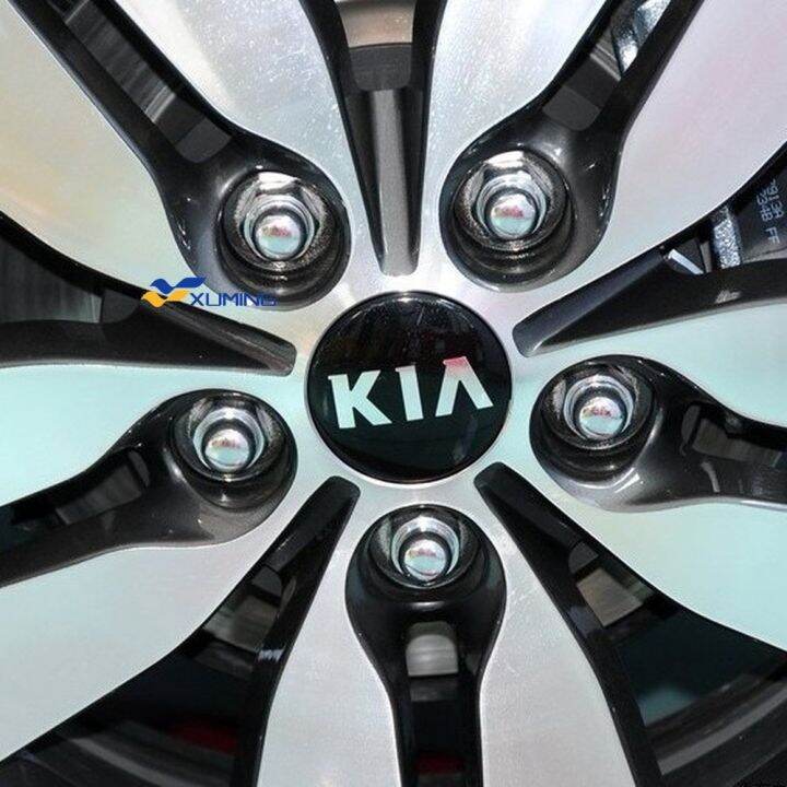 2020 BAGONG 4 x 58mm Kia Car Wheel Center Hub Caps para sa Kia Sportage