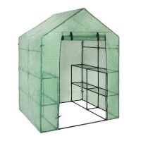 1pcs PVC Garden Walk-in Greenhouse Plant Cover High-quality PVC Gardening Greenhouse Inner Accessories Without Iron Frame