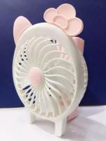 ราคาถูก พัดลมพกพาสะดวก พัดลมการ์ตูน Handy Mini Fan ส่งฟรี