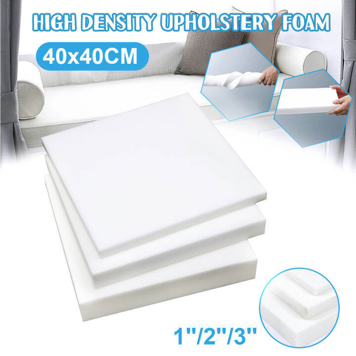 White Firm Foam Sheet Cushion Pads High Density Seat Cushion Foam