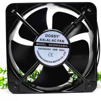 L3zm5f ใหม่ DOSSY Fengdeng DS20060/18060ABHL220V/380V6 5W กล่องไฟพัดลมทำความเย็น