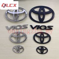 โลโก้โตโยต้า Vios LCX พวงมาลัยโลโก้หน้าโลโก้ลำต้นด้านหน้าและด้านหลังโลโก้ Vios ป้ายตัวอักษร (สีดำและสีเงิน)