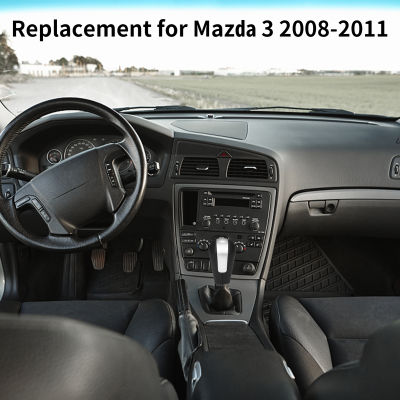 【Hot】หัวเกียร์อัตโนมัติอะไหล่คันโยกมือจับหัวลูกบิดจำแลงเกียร์รถยนต์สำหรับ Mazda 3 2008-2011