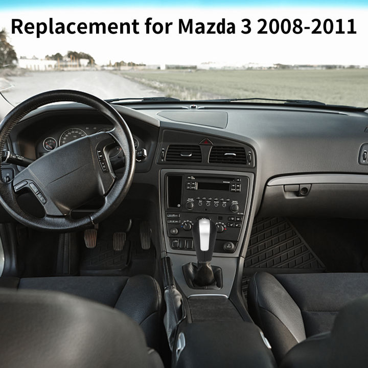 hot-หัวเกียร์อัตโนมัติอะไหล่คันโยกมือจับหัวลูกบิดจำแลงเกียร์รถยนต์สำหรับ-mazda-3-2008-2011