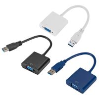 Adapter Cable Converter Cable 1080p USB 3.0 to VGA Video Cable VGA Adapter External Video Converter USB to VGA Adapter
