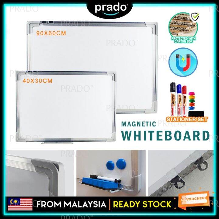 PRADO Malaysia Whiteboard Marker Pen White Board Hanging Board Papan Putih 白板