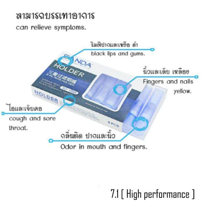 อุปกรณ์ดูแลช่องปาก-sanda-198a-แบบใช้แล้วทิ้ง-สำหรับผู้ใช้-กรองขนาด-7-1-มิล-พิเศษ-กรอง-3-ชั้น-ประสิทธิภาพ-พรีเมียม-สำค้านำเข้า-คลังอยู่กรุงเทพ