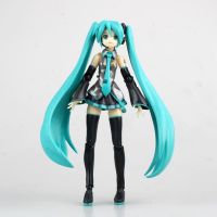 อะนิเมะ FIGMA Hatsune Miku ตัวเลขการกระทำ Movable Joints บรรจุ Props เดสก์ท็อปตกแต่งคอลเลกชัน PVC รุ่นของเล่นเด็กของขวัญ