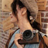 กล้อง Nikon ZFC กระเป๋าใส่กล้องฝาครอบป้องกันเคสหนังกระเป๋ากล้องมิเรอร์เลสกล้องกระเป๋าหนังหนังตกแต่ง