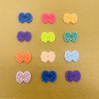 100pcs Handmade Labels Faux Leather Pu Bows Sew On Tags Sewing Clothing Product For Knitted Crotheting Items Garment Knitwear Stickers Labels