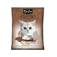 Kit Cat ทรายแมว ทรายเบนโทไนต์ กลิ่นกาแฟ ขนาด 10 ลิตร 1 ถุง