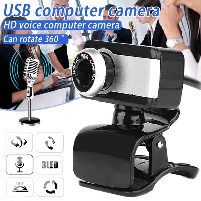 ┇✲✠ HD Webcam 480P Streaming Web Camera with Microphones Webcam for Gaming Conferencing Desktop QJY99