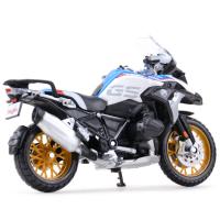 Maisto 1:18 BMW R1250 GS รถหล่อแบบคงที่ของเล่นแบบจำลองรถมอเตอร์ไซค์ Ooies ของสะสม